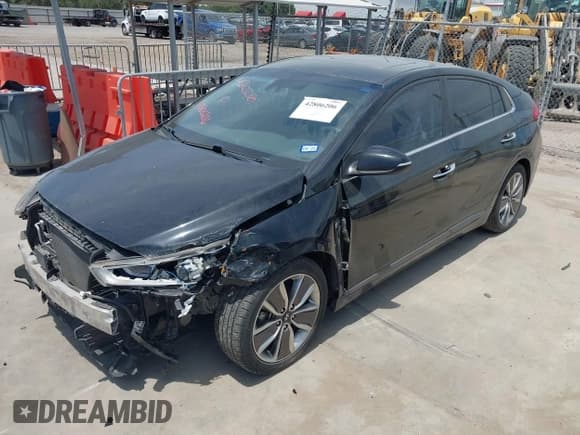 ✅ 2018 Hyundai Ioniq Limited • VIN: KMHC05LC8JU098183 • Lot: 42806206. Listed on IAAI with 116,945 mi. Free auction sales archive from the USA and detailed vehicle history report at DreamBid. Image 2.
