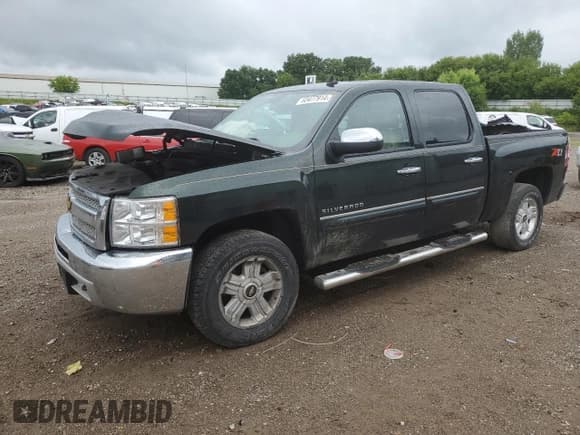 ✅ 2013 Chevrolet Silverado 1500 LT • VIN: 3GCPKSE78DG242661 • Lot: 63477914. Listed on Copart with 119,323 mi. Free auction sales archive from the USA and detailed vehicle history report at DreamBid. Image 1.