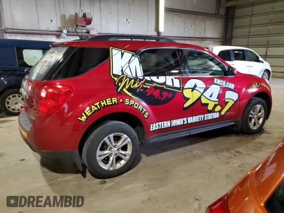 ✅ 2014 Chevrolet Equinox LT • VIN: 1GNALBEK0EZ118948 • Лот: 61159524. Опубликован ранее на Copart с пробегом 134 567 миль. Бесплатный доступ к архиву аукционных продаж из США и подробный отчёт об истории автомобиля на DreamBid. Изображение 3.