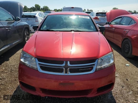 ✅ 2014 Dodge Avenger SE • VIN: 1C3CDZAG3EN129141 • Лот: 63070624. Опубликован ранее на Copart с пробегом 78 215 миль. Бесплатный доступ к архиву аукционных продаж из США и подробный отчёт об истории автомобиля на DreamBid. Изображение 5.