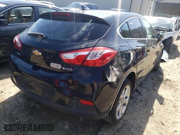 ✅ 2018 Chevrolet Cruze Premier • VIN: 3G1BF6SM2JS574550 • Lot: 62915732. Listed on Copart with 62,960 mi. Free auction sales archive from the USA and detailed vehicle history report at DreamBid. Image 4.