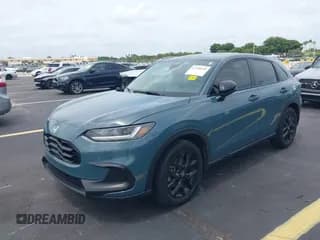 ✅ 2023 Honda HR-V Sport • VIN: 3CZRZ1H54PM709227 • Lot: 42768340. Wystawiony na IAAI z przebiegiem 40 209 mil. Bezpłatny archiwum sprzedaży aukcyjnych z USA i szczegółowy raport historii pojazdu na DreamBid. Zdjęcie 2.