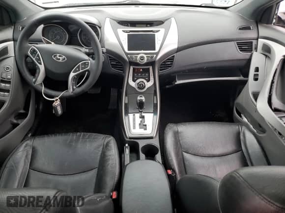 2012 Hyundai Elantra Limited with VIN KMHDH4AE6CU223759, listed as a Copart auction lot 82247325 with 144,739 mi miles and Salvage title. Bid and sale history available at DreamBid. Image 8.