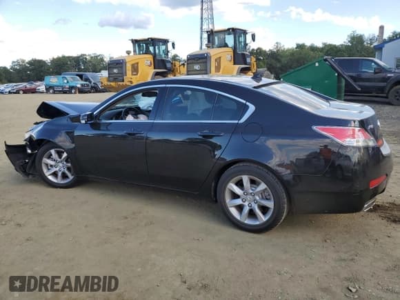 ✅ 2012 Acura TL Auto • VIN: 19UUA8F22CA023737 • Lot: 69756595. Listed on Copart with 118,545 mi. Free auction sales archive from the USA and detailed vehicle history report at DreamBid. Image 2.
