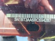 ✅ 2024 Nissan Rogue S • VIN: 5N1BT3AA6RC694287 • Лот: 43560151. Опубликован ранее на IAAI с пробегом 73 888 миль. Бесплатный доступ к архиву аукционных продаж из США и подробный отчёт об истории автомобиля на DreamBid. Изображение 9.