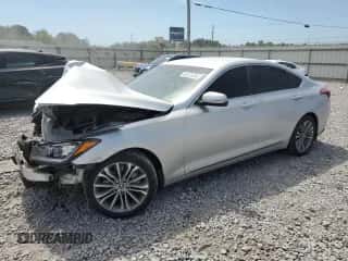 2015 Hyundai Genesis 3.8L z VIN KMHGN4JE5FU083441, wystawiony jako Copart lot #66576284 z przebiegiem 149 935 mil mil oraz Szkoda całkowita • Salvage title. Historia ofert i sprzedaży dostępna na DreamBid. Obrazek 1.