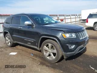✅ 2014 Jeep Grand Cherokee Limited • VIN: 1C4RJEBT3EC177219 • Lot: 42855300. Listed on IAAI with 103,329 mi. Free auction sales archive from the USA and detailed vehicle history report at DreamBid. Image 1.