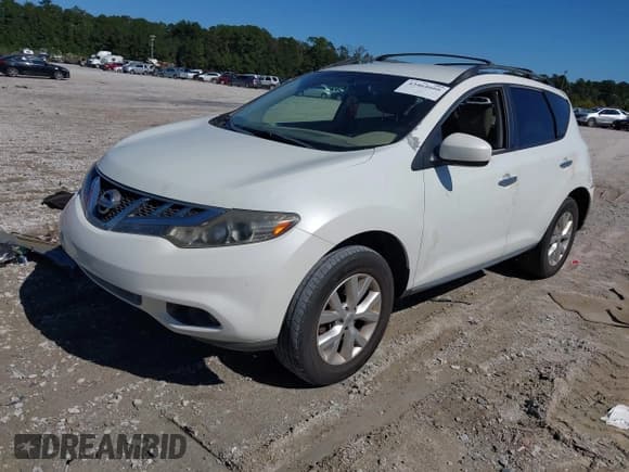 ✅ 2013 Nissan Murano SL • VIN: JN8AZ1MU7DW210115 • Lot: 43464666. Listed on IAAI with 117,942 mi. Free auction sales archive from the USA and detailed vehicle history report at DreamBid. Image 2.