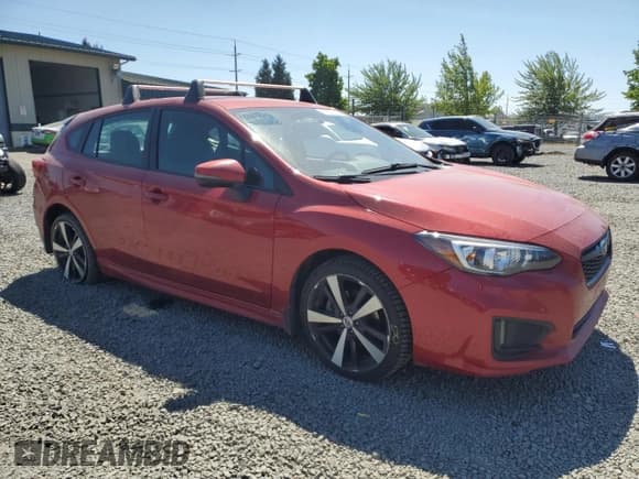 ✅ 2018 Subaru Impreza Special Sports • VIN: 4S3GTAK68J1744616 • Lot: 59304875. Listed on Copart with 106,810 mi. Free auction sales archive from the USA and detailed vehicle history report at DreamBid. Image 4.