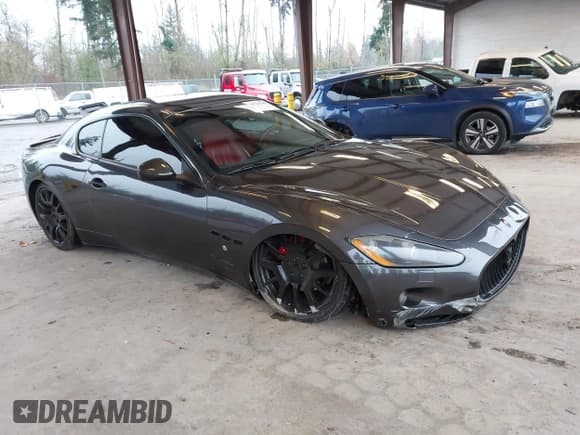 ✅ 2008 Maserati GranTurismo • VIN: ZAMGJ45A480038634 • Lot: 43764545. Listed on IAAI with 48,735 mi. Free auction sales archive from the USA and detailed vehicle history report at DreamBid. Image 1.