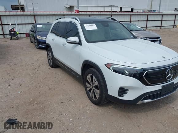 ✅ 2023 Mercedes-Benz EQB 250+ • VIN: W1N9M0CB9PN036493 • Лот: 43104885. Опубликован ранее на IAAI с пробегом 42 786 миль. Бесплатный доступ к архиву аукционных продаж из США и подробный отчёт об истории автомобиля на DreamBid. Изображение 1.