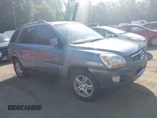 ✅ 2005 Kia Sportage LX • VIN: KNDJE723757063391 • Lot: 42562192. Listed on IAAI with 175,742 mi. Free auction sales archive from the USA and detailed vehicle history report at DreamBid. Image 1.