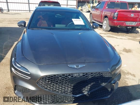 ✅ 2025 Genesis G70 Sport Advanced • VIN: KMTG54SE7SU145100 • Lot: 43417898. Listed on IAAI with 3,440 mi. Free auction sales archive from the USA and detailed vehicle history report at DreamBid. Image 12.