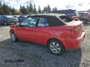 ✅ 2001 Volkswagen Cabriolet GLX • VIN: 3VWDC21V01M811565 • Lot: 77256104. Listed on Copart with 126,494 mi. Free auction sales archive from the USA and detailed vehicle history report at DreamBid. Image 2.