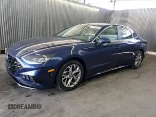 2021 Hyundai Sonata SEL with VIN 5NPEL4JA7MH076772, listed as a Copart auction lot 90212565 with 133,905 mi miles and Clean title. Bid and sale history available at DreamBid. Image 1.