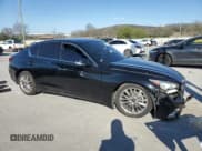 ✅ 2021 Infiniti Q50 Luxe • VIN: JN1EV7BR4MM756086 • Lot: 50788195. Listed on Copart with 87,743 mi. Free auction sales archive from the USA and detailed vehicle history report at DreamBid. Image 4.