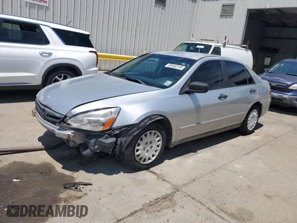 2007 Honda Accord VP with VIN 1HGCM56137A112487, listed as a Copart auction lot 68480145 with 259,172 mi miles and Salvage title. Bid and sale history available at DreamBid. Image 1.