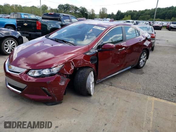✅ 2017 Chevrolet Volt Premier • VIN: 1G1RB6S5XHU153432 • Lot: 63371103. Wystawiony na Copart z przebiegiem 62 600 mil. Bezpłatny archiwum sprzedaży aukcyjnych z USA i szczegółowy raport historii pojazdu na DreamBid. Zdjęcie 1.