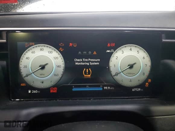 2022 Hyundai Tucson SEL с VIN 5NMJCCAE4NH071684, выставлен на аукционе Copart как лот 87094675 с пробегом 67 729 миль миль и Списание • Salvage title. История ставок и продаж доступна на DreamBid. Изображение 9.