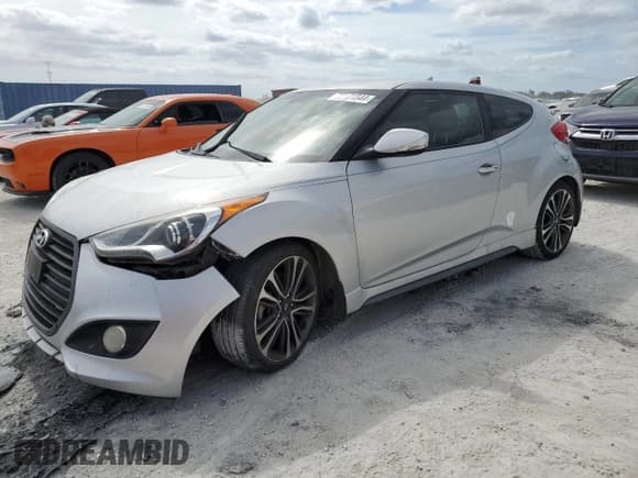 ✅ 2016 Hyundai Veloster Turbo • VIN: KMHTC6AEXGU255318 • Lot: 77101544. Wystawiony na Copart z przebiegiem Nie podano. Bezpłatny archiwum sprzedaży aukcyjnych z USA i szczegółowy raport historii pojazdu na DreamBid. Zdjęcie 1.