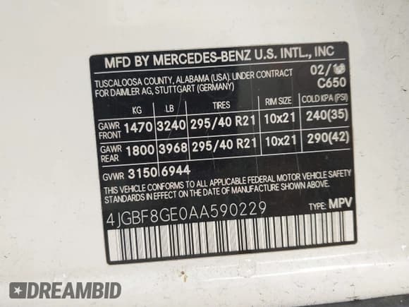 ✅ 2010 Mercedes-Benz GL 550 • VIN: 4JGBF8GE0AA590229 • Lot: 42662099. Wystawiony na IAAI z przebiegiem 181 917 mil. Bezpłatny archiwum sprzedaży aukcyjnych z USA i szczegółowy raport historii pojazdu na DreamBid. Zdjęcie 9.