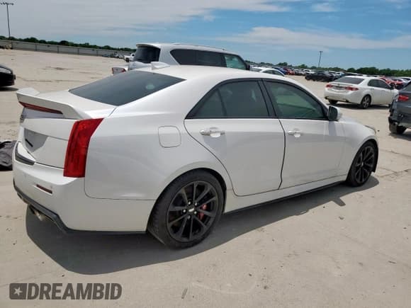 ✅ 2017 Cadillac ATS-V • VIN: 1G6AN5SY2H0202682 • Lot: 49269305. Listed on Copart with 33,214 mi. Free auction sales archive from the USA and detailed vehicle history report at DreamBid. Image 3.