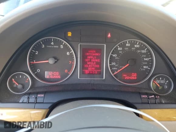 ✅ 2007 Audi A4 2.0T • VIN: WAUDF78E77A012253 • Lot: 91242735. Listed on Copart with 204,350 mi. Free auction sales archive from the USA and detailed vehicle history report at DreamBid. Image 9.