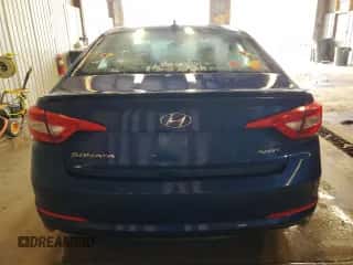 2016 Hyundai Sonata Sport with VIN 5NPE34AF9GH316906, listed as a Copart auction lot 63368075 with Not provided miles and Salvage title. Bid and sale history available at DreamBid. Image 6.