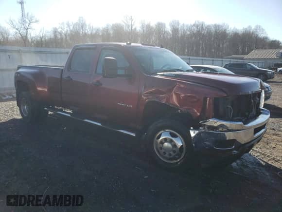 2013 Chevrolet Silverado 3500HD LT with VIN 1GC4K0C89DF220950, listed as a Copart auction lot 81939714 with 169,452 mi miles and Salvage title. Bid and sale history available at DreamBid. Image 4.