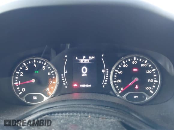 ✅ 2017 Jeep Renegade Latitude • VIN: ZACCJBBB8HPF60715 • Lot: 43374314. Listed on IAAI with 108,642 mi. Free auction sales archive from the USA and detailed vehicle history report at DreamBid. Image 7.