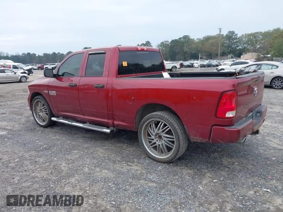 ✅ 2014 Ram 1500 Express • VIN: 1C6RR6FT5ES455995 • Lot: 43849041. Listed on IAAI with 221,783 mi. Free auction sales archive from the USA and detailed vehicle history report at DreamBid. Image 3.