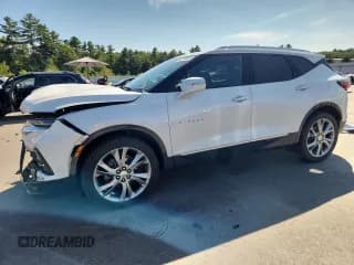 ✅ 2022 Chevrolet Blazer Premier • VIN: 3GNKBLRS4NS200623 • Lot: 80274825. Listed on Copart with 28,047 mi. Free auction sales archive from the USA and detailed vehicle history report at DreamBid. Image 1.