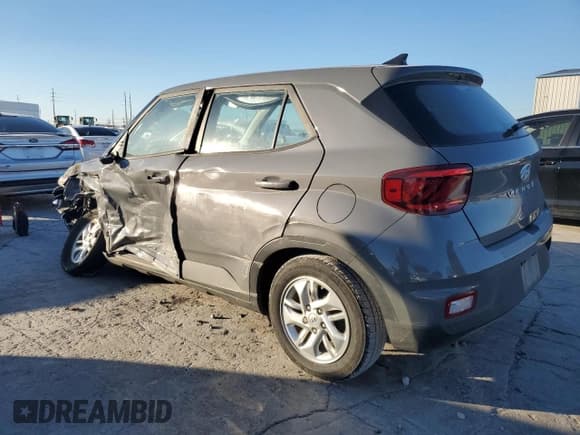 ✅ 2022 Hyundai Venue SE • VIN: KMHRB8A33NU153525 • Lot: 82780024. Listed on Copart with 92,146 mi. Free auction sales archive from the USA and detailed vehicle history report at DreamBid. Image 2.