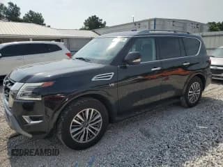 ✅ 2021 Nissan Armada SV • VIN: JN8AY2AD4M9662955 • Lot: 59873295. Listed on Copart with 55,771 mi. Free auction sales archive from the USA and detailed vehicle history report at DreamBid. Image 1.