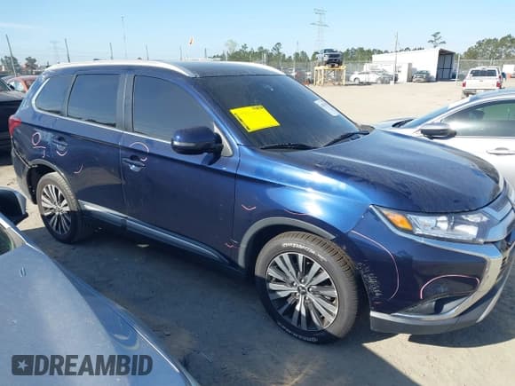 ✅ 2020 Mitsubishi Outlander SE • VIN: JA4AD3A36LZ020105 • Lot: 41835195. Listed on IAAI with 73,402 mi. Free auction sales archive from the USA and detailed vehicle history report at DreamBid. Image 13.