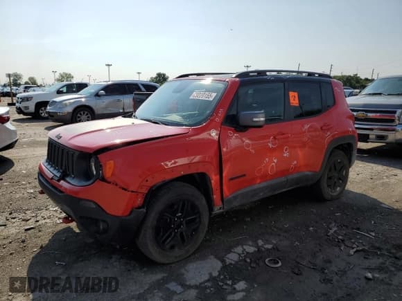 ✅ 2018 Jeep Renegade Trailhawk • VIN: ZACCJBCB6JPG76919 • Lot: 69220155. Wystawiony na Copart z przebiegiem 140 926 mil. Bezpłatny archiwum sprzedaży aukcyjnych z USA i szczegółowy raport historii pojazdu na DreamBid. Zdjęcie 1.