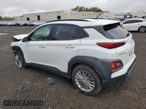 2020 Hyundai Kona SEL with VIN KM8K2CAA7LU528526, listed as a Copart auction lot 70478265 with 57,652 mi miles and Salvage title. Bid and sale history available at DreamBid. Image 2.