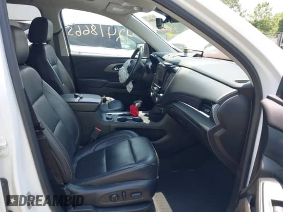 2021 Chevrolet Traverse Premier z VIN 1GNERKKW9MJ224531, wystawiony jako IAAI lot #42418665 z przebiegiem 49 188 mil mil oraz . Historia ofert i sprzedaży dostępna na DreamBid. Obrazek 5.