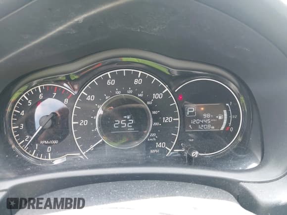 ✅ 2016 Nissan Note S • VIN: 3N1CE2CP3GL364819 • Lot: 42709372. Listed on IAAI with 120,445 mi. Free auction sales archive from the USA and detailed vehicle history report at DreamBid. Image 7.