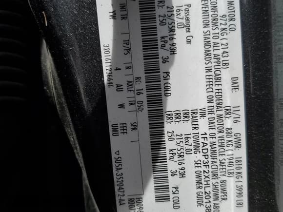 ✅ 2017 Ford Focus SE • VIN: 1FADP3F2XHL201380 • Lot: 56942815. Listed on Copart with 136,169 mi. Free auction sales archive from the USA and detailed vehicle history report at DreamBid. Image 13.