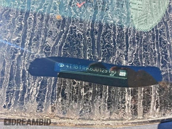 ✅ 2018 Toyota Camry SE • VIN: 4T1B11HK6JU129190 • Lot: 95320325. Listed on Copart with 125,193 mi. Free auction sales archive from the USA and detailed vehicle history report at DreamBid. Image 10.