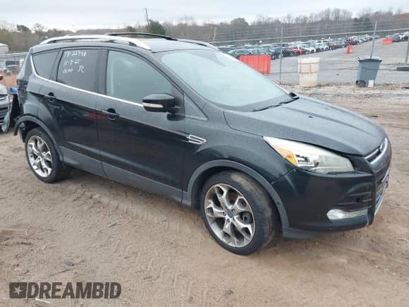 ✅ 2013 Ford Escape Titanium • VIN: 1FMCU9J91DUC06814 • Lot: 43742167. Listed on IAAI with 231,868 mi. Free auction sales archive from the USA and detailed vehicle history report at DreamBid. Image 1.