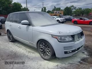 ✅ 2017 Land Rover Range Rover • VIN: SALGS2FE9HA347087 • Lot: 42840487. Wystawiony na IAAI z przebiegiem 78 823 mil. Bezpłatny archiwum sprzedaży aukcyjnych z USA i szczegółowy raport historii pojazdu na DreamBid. Zdjęcie 1.