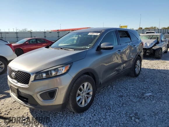 ✅ 2017 Kia Sorento LX • VIN: 5XYPG4A3XHG302394 • Лот: 91897715. Опубликован ранее на Copart с пробегом 120 914 миль. Бесплатный доступ к архиву аукционных продаж из США и подробный отчёт об истории автомобиля на DreamBid. Изображение 1.