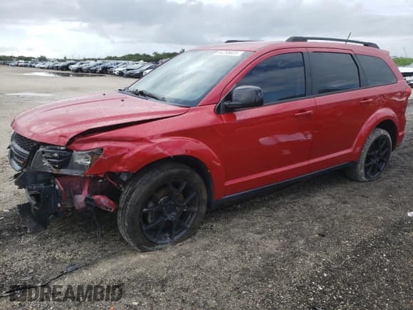 ✅ 2017 Dodge Journey GT • VIN: 3C4PDDEG1HT549608 • Lot: 64255025. Listed on Copart with 122,118 mi. Free auction sales archive from the USA and detailed vehicle history report at DreamBid. Image 1.