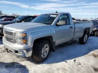 ✅ 2014 Chevrolet Silverado 1500 LT • VIN: 1GCNKREC3EZ205967 • Лот: 88992205. Опубликован ранее на Copart с пробегом Не указан. Бесплатный доступ к архиву аукционных продаж из США и подробный отчёт об истории автомобиля на DreamBid. Изображение 1.