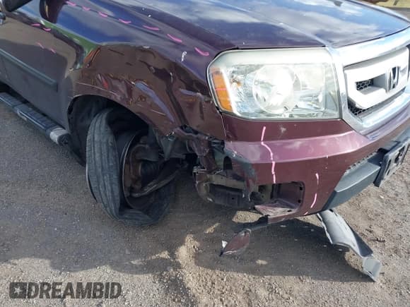 ✅ 2011 Honda Pilot LX • VIN: 5FNYF4H28BB061566 • Lot: 43813382. Listed on IAAI with 75,129 mi. Free auction sales archive from the USA and detailed vehicle history report at DreamBid. Image 6.