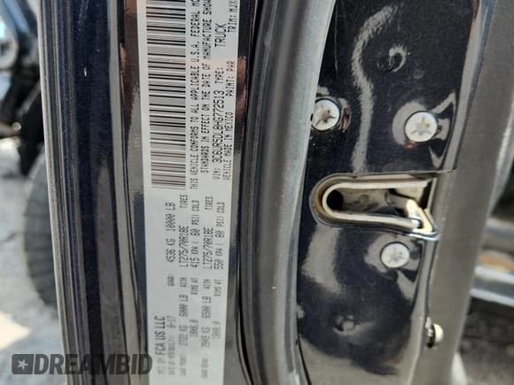 ✅ 2017 Ram 2500 Big Horn • VIN: 3C6UR5DL8HG772513 • Lot: 64582565. Listed on Copart with 232,233 mi. Free auction sales archive from the USA and detailed vehicle history report at DreamBid. Image 12.