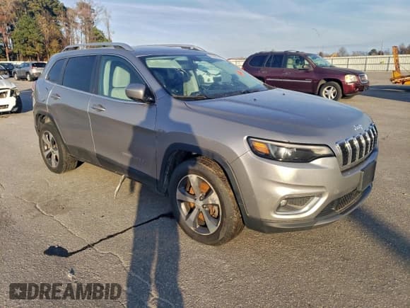 ✅ 2019 Jeep Cherokee Limited • VIN: 1C4PJMDX6KD345135 • Lot: 93996845. Listed on Copart with 167,649 mi. Free auction sales archive from the USA and detailed vehicle history report at DreamBid. Image 4.