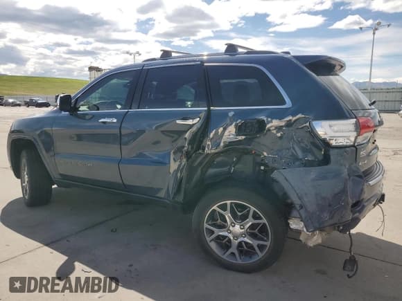 ✅ 2020 Jeep Grand Cherokee High Altitude • VIN: 1C4RJFCT0LC225003 • Лот: 56687565. Опубликован ранее на Copart с пробегом 125 090 миль. Бесплатный доступ к архиву аукционных продаж из США и подробный отчёт об истории автомобиля на DreamBid. Изображение 2.